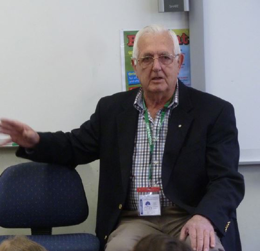 This is a photo of our past Board and Charter Member, David